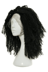 Peruca Ayla Afro Negru Intens